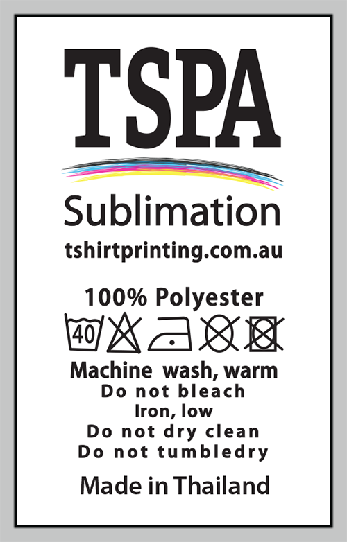 TSPA Sublimation - Our Inhouse All Over Sublimation Brand