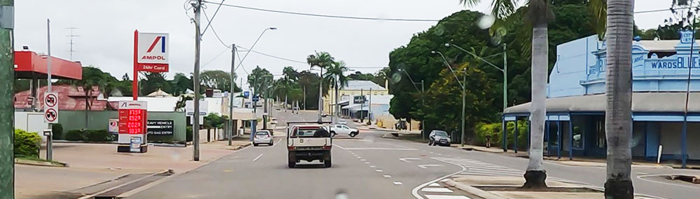 Seraching for t-shirts in Charters Towers