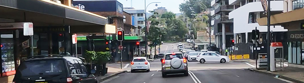 Downtown city of Gosford