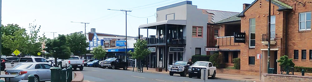 Running around Gunnedah