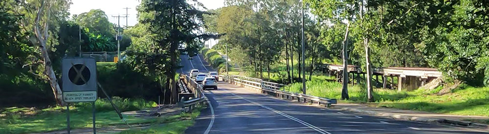 Barron River crossing in Mareeba