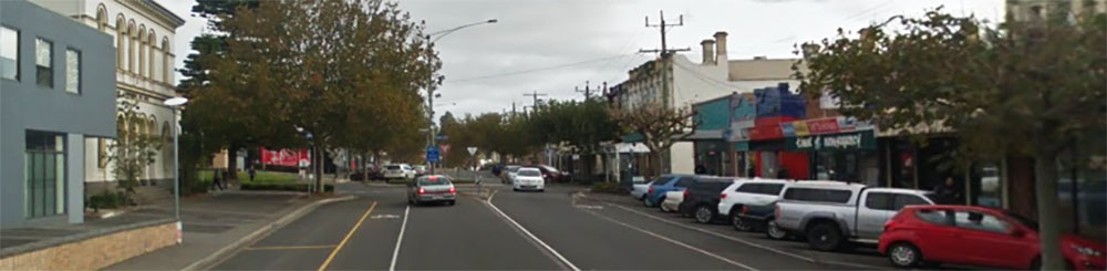 Seraching for t-shirts in Warrnambool