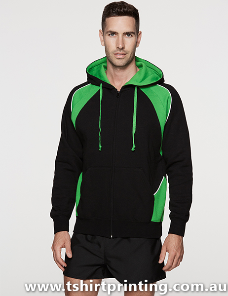 H39M Aussie Pacific Mens Panorama Zip Hoodie