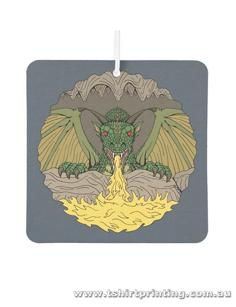 AF5 Square Cavern Dragon Air Freshener