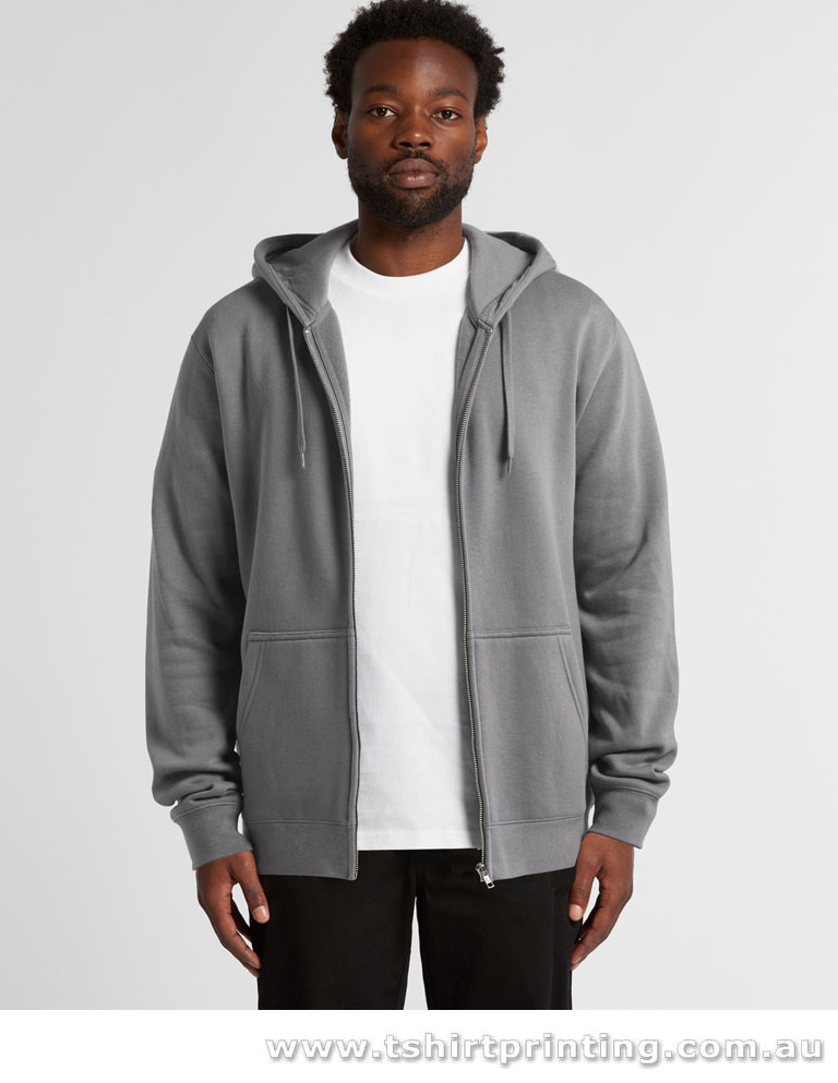 H118M ASColour Stencil Zipper Hood