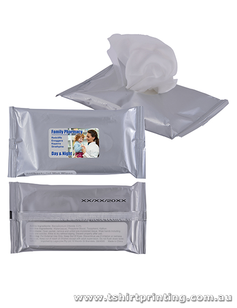 Anti Bacterial Wet Wipes in Pouch