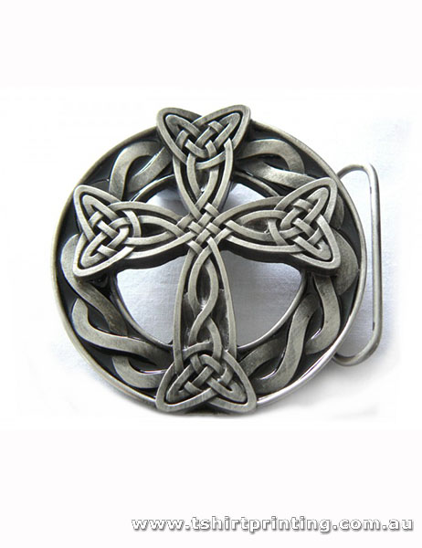 Cross Metal 2D or 3D Zinc Alloy Belt Buckles