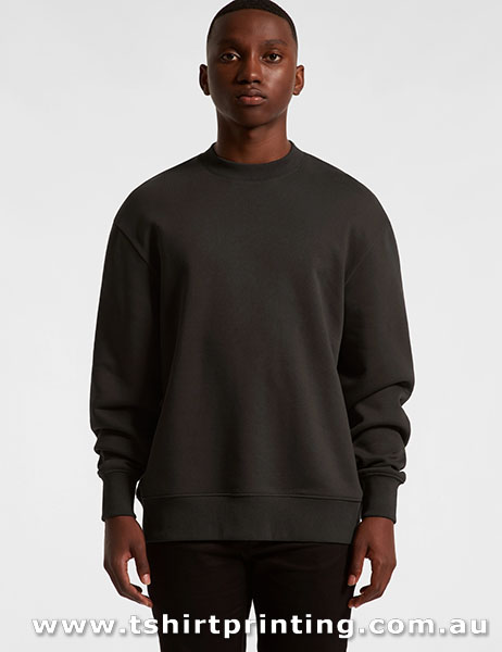 F48M ASColour Mens Heavy Crew Sweatshirt