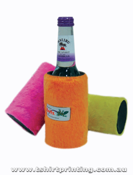 Fluffy Skinny Bottle Cooler