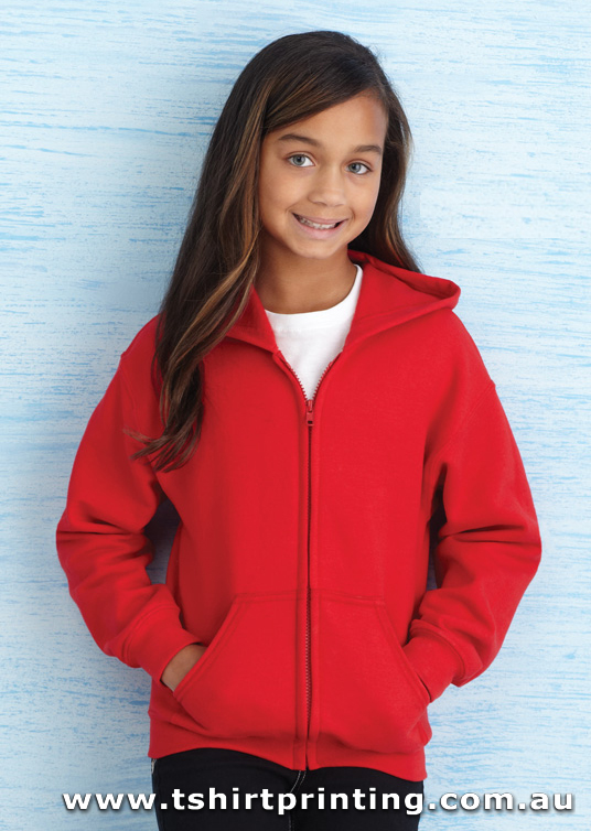 H12K Heavy Blend Youth FullZip Hoodie