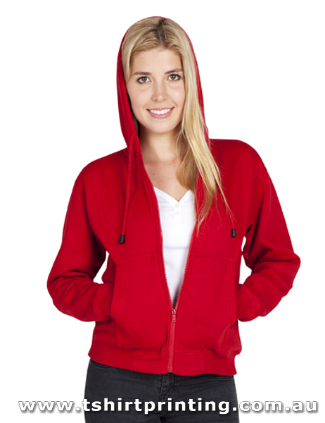 H90W Ladies/Juniors Zip Hoodies with Pocket