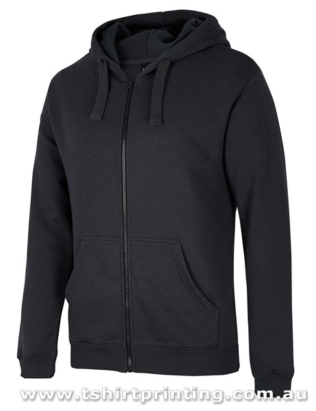H158Z JB's Adults Poly/Cotton FullZip Hoodie