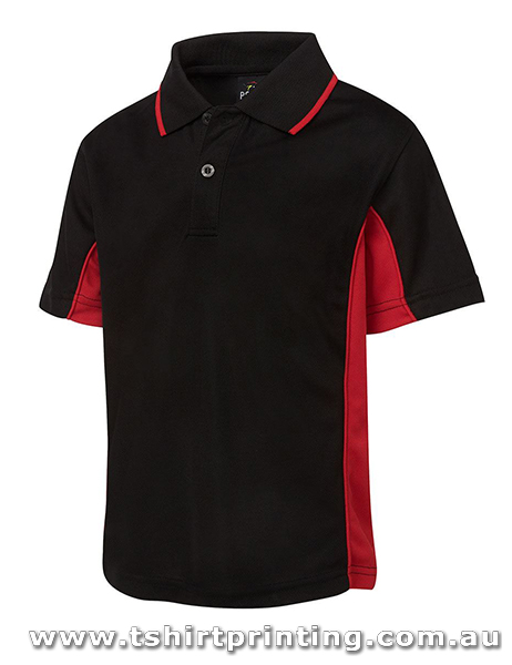 P73K JbsWear Kids Contrast Panel Polo