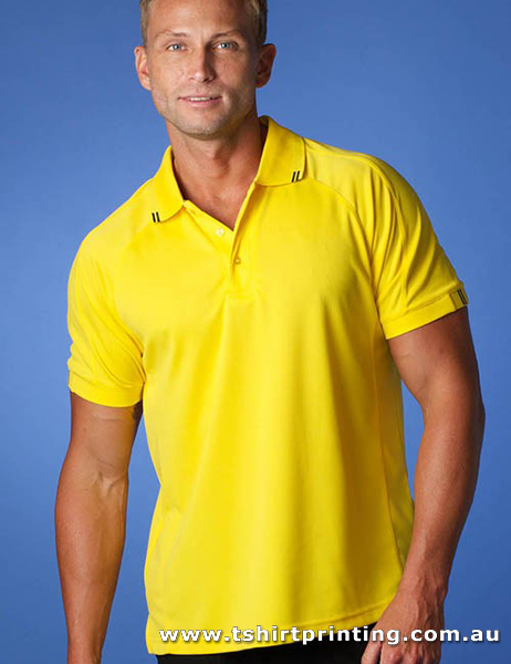 P100M Men's Polyester Flinders Polo