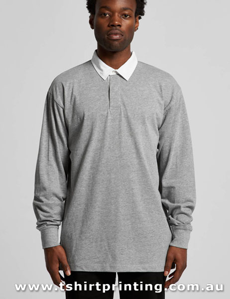 P139L ASColour Rugby Long Sleeve Polo Jersey
