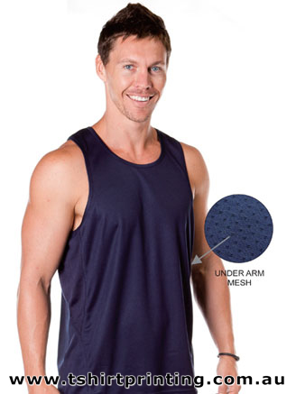 S14M Qouz Mens Polyester Prize Singlet