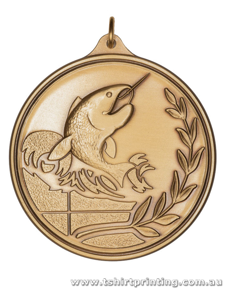 SP17 Recreational Fishing Competition Athletic Medal