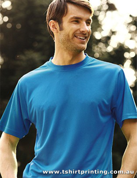 T101M Adult's Plain Breezeway Micromesh T-shirt