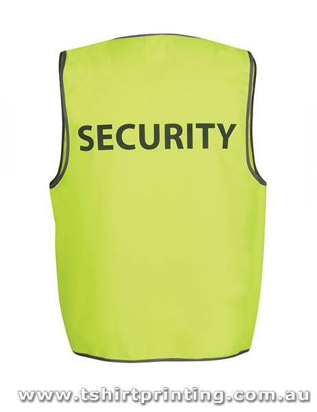 W104V5 Johnny Bobbin Hi Vis Safety Vest - Security