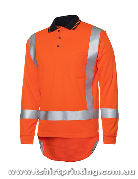 W106LP Johnny Bobbin Hi Vis (D+N) L/S Non Cuff TTMC-W Traditiona