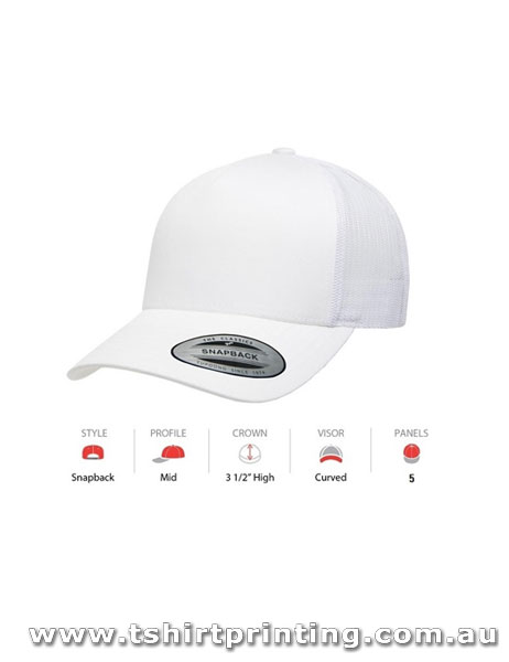 Yupoong Trucker 5Panel Mesh Back Cap