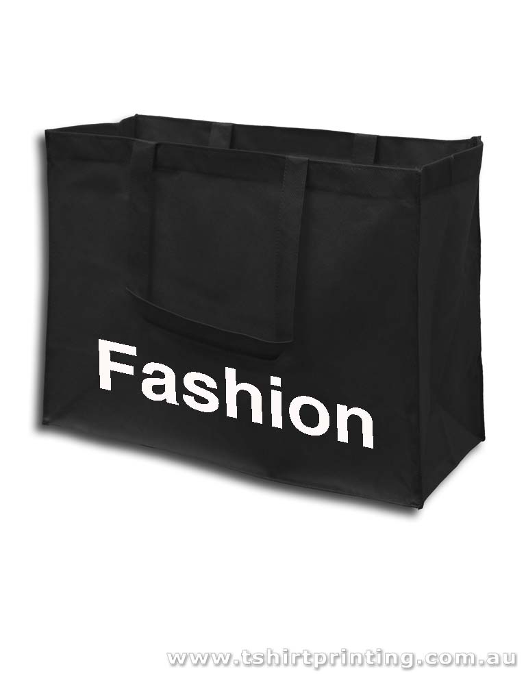 Fashion Shopper Nonwoven Short Handle Tote Bags