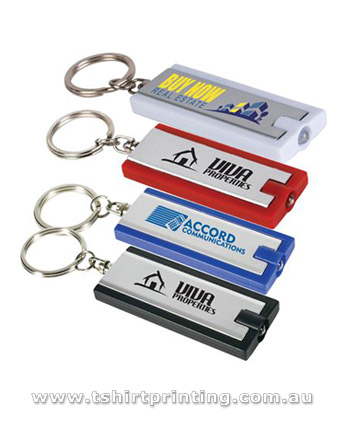 Rectangle Flashlight Keyring