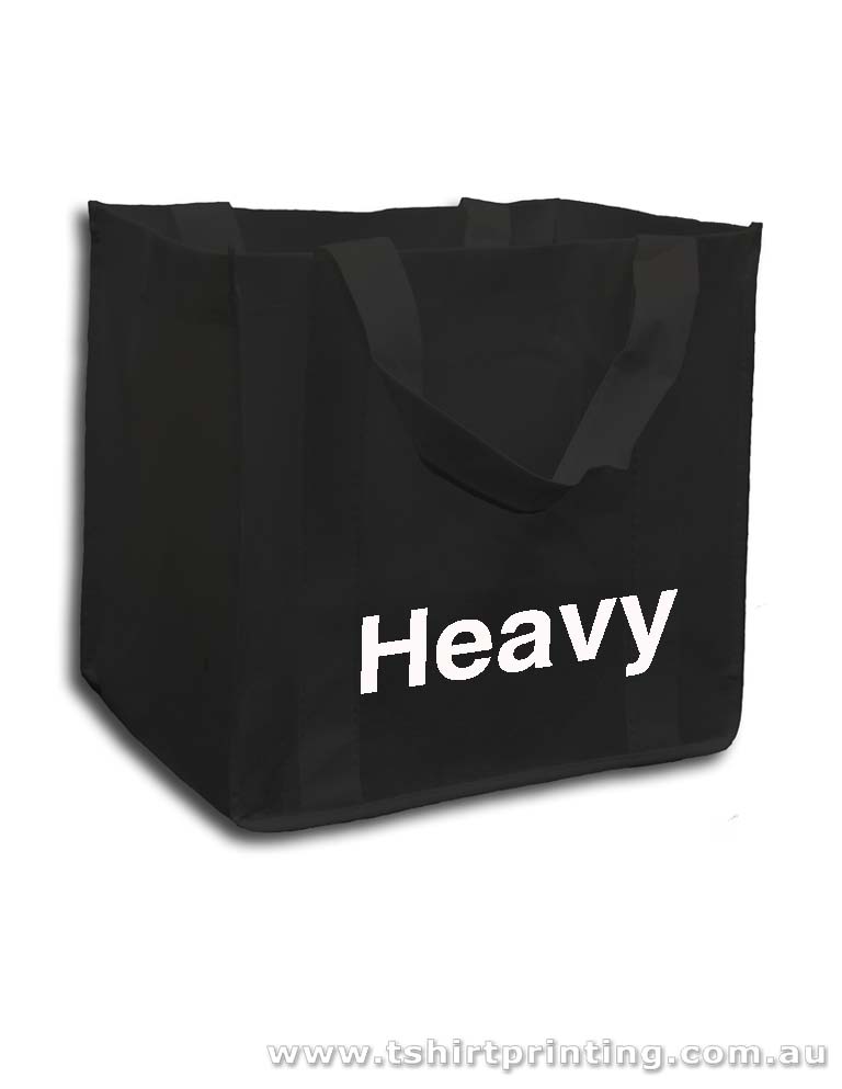 Heavy Shopper Nonwoven Short Handle Tote Bags