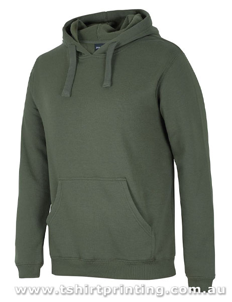 H158M JB's Adults Poly/Cotton PopOver Hoodie
