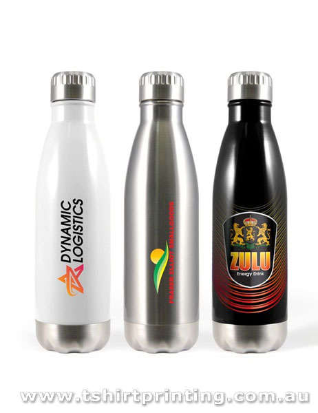 Logo Line Soda Grande Vacuum Bottle with Hanger Lid - 750ML
