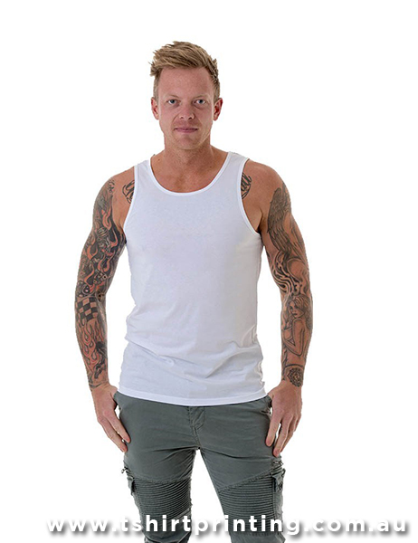 S93M CBs Clothing Mens Traditional Singlet
